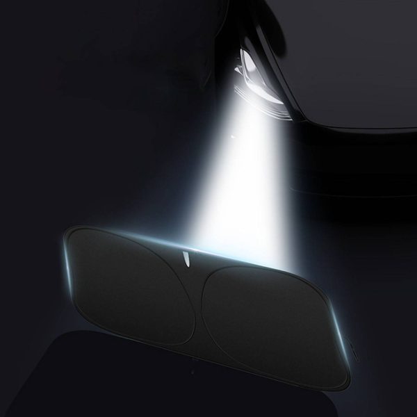Silver Coated Car Front Sun Shade - Image 5