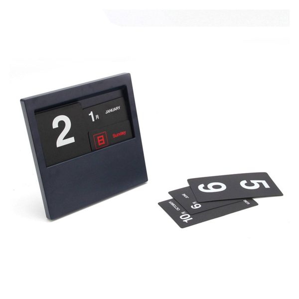 Plastic Card Slot Desktop Calendar - Image 5