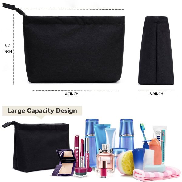 Oxford Large Water-resistant Travel Shaving Bag - Image 7