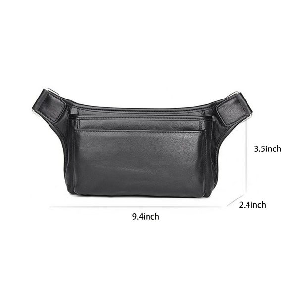 Leather Wearable Chest bag for man - Image 2