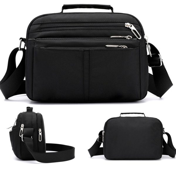 Multi Color Nylon Waterproof Casual Diagonal Cross-body Bag - Image 5