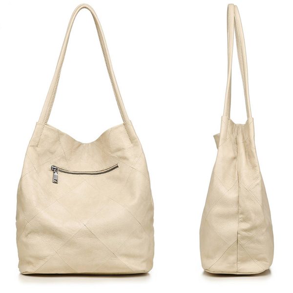 Genuine Leather Bucket Bags for Women - Image 5