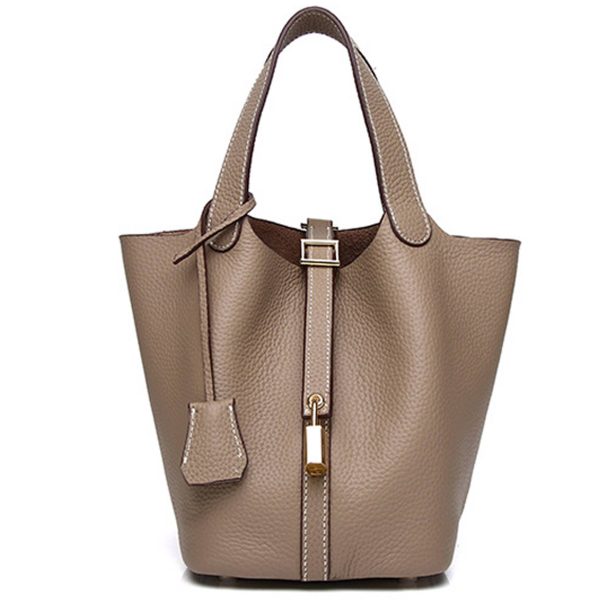 Ladies Genuine Leather Tote Bag - Image 2