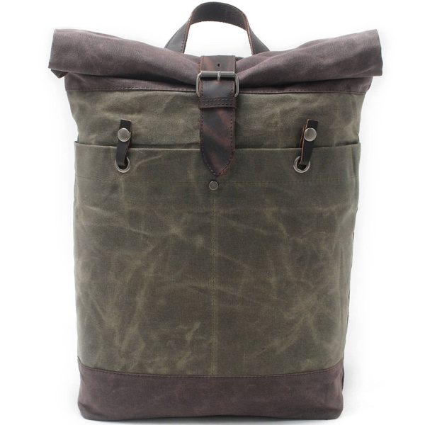 Canvas Multi Color Outdoor TravelBatik Backpack - Image 4