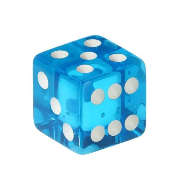 Mini Transparent Board Game Dice - Image 2