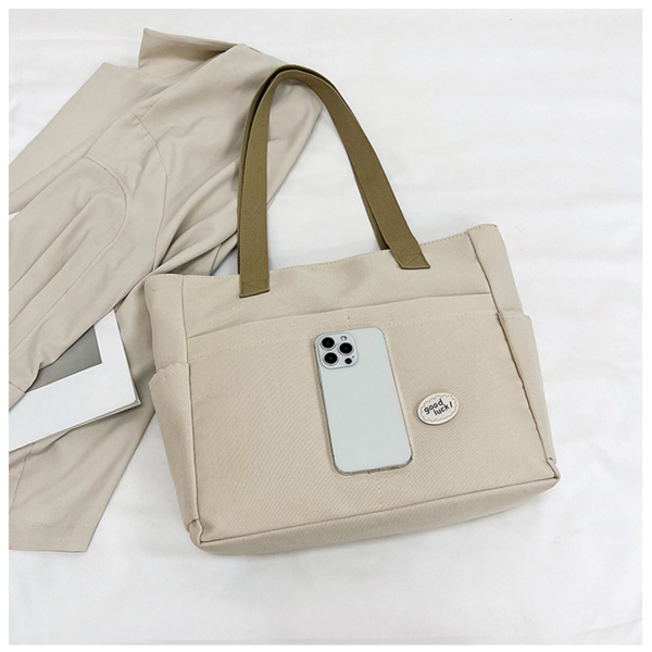 Reusable Travel Shopping Nylon Tote Bag - Image 3