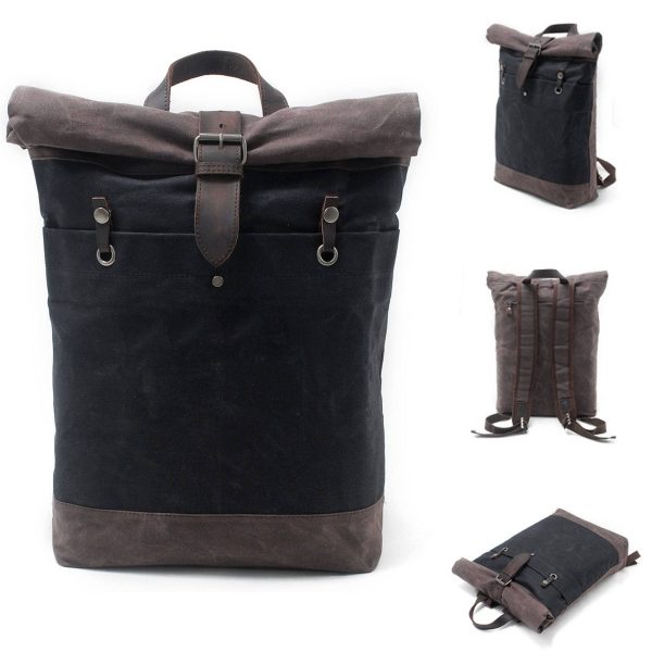 Canvas Multi Color Outdoor TravelBatik Backpack - Image 5