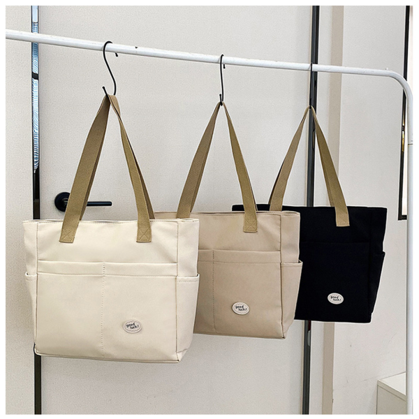 Reusable Travel Shopping Nylon Tote Bag - Image 2