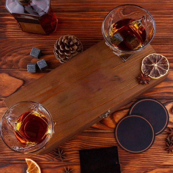 Whiskey Stone Glasses Gift Box Set - Image 5