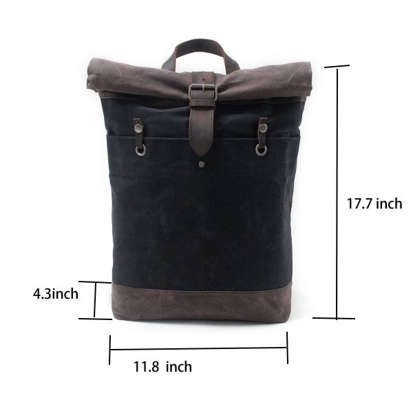 Canvas Multi Color Outdoor TravelBatik Backpack - Image 7