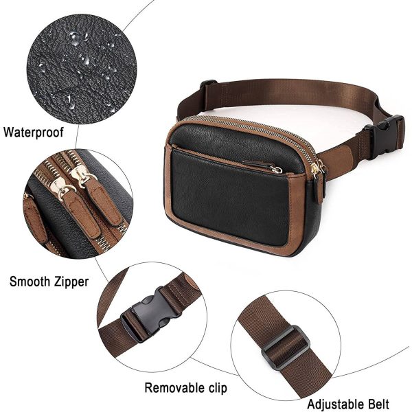 PU Mini Everywhere Crossbody Waist Bag - Image 4