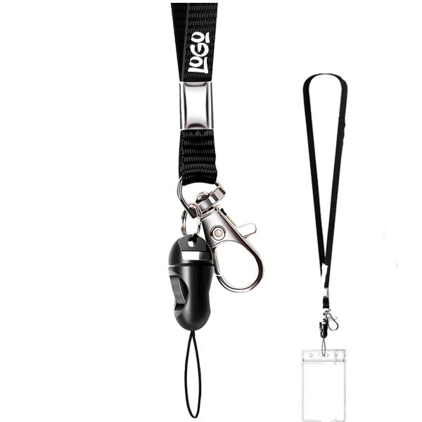 Waterproof Clear ID Card Holder W/ Lanyard