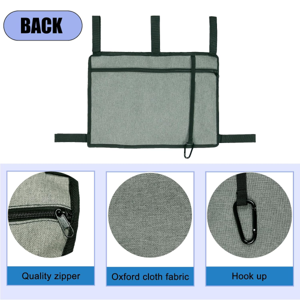 Multi-Pocket Walker Bags with Cup Holder - Image 3