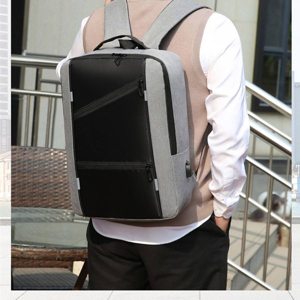 Travel Laptop Backpack W/ Usb Charging Port - Image 3
