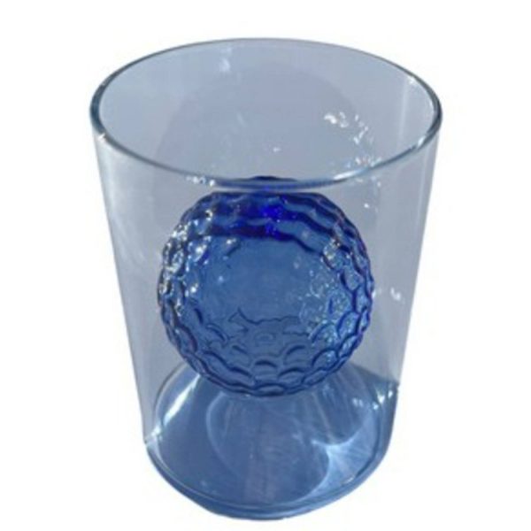 2 Oz Double Layer Golf Wine Glass - Image 2
