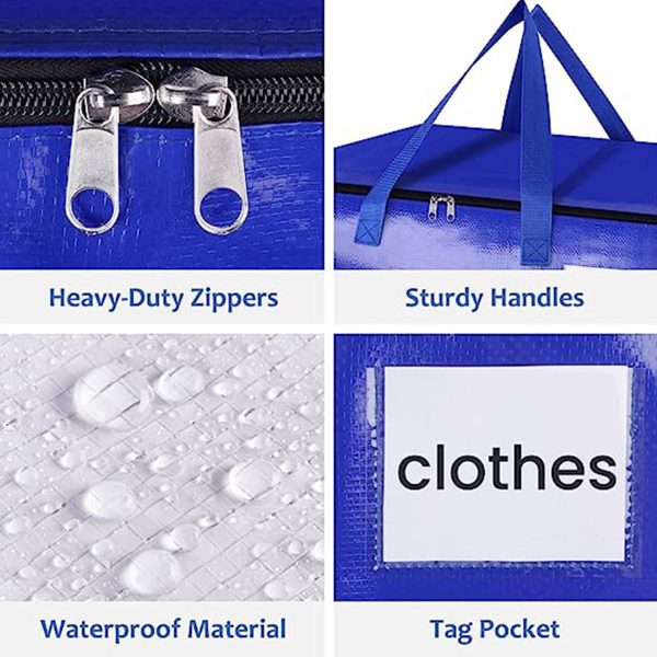 Polyester Storage Bags with Sturdy Handles - Image 3