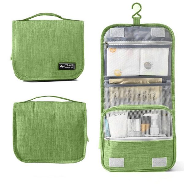 Polyester Waterproof Hanging Toiletry Bags - Image 5