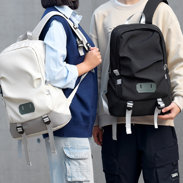 Casual Large Capacity Waterproof Laptop Backpack - Image 5