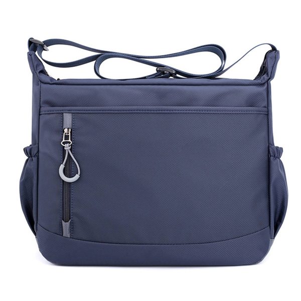 Nylon Multicolor High Capacity Crossbody Bag - Image 2