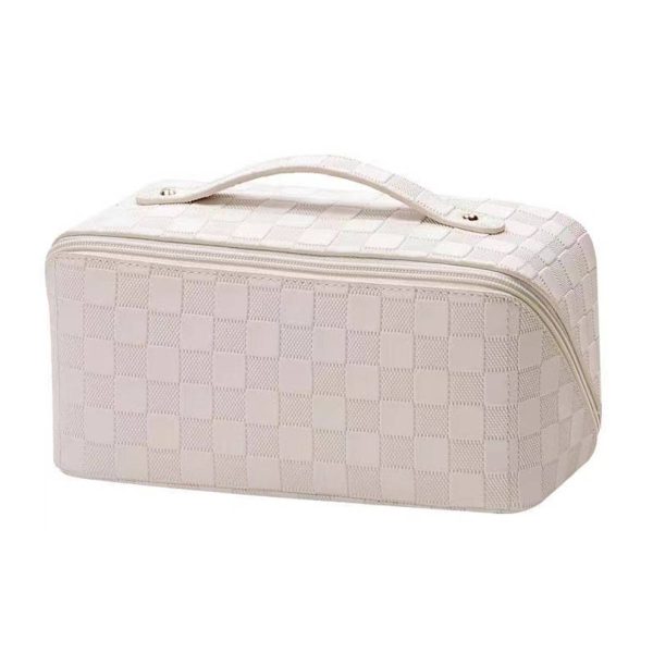 PU Leather Large Capacity Travel Cosmetic Bag for Women - Image 4