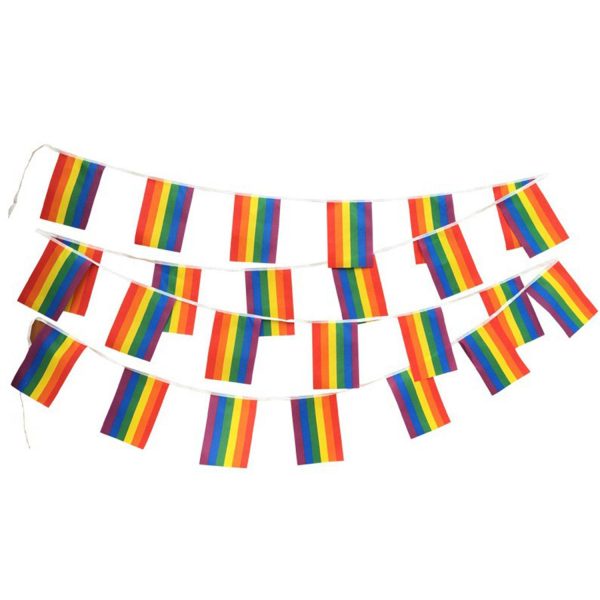 LGBT Rainbow polyester Pride Banner - Image 2