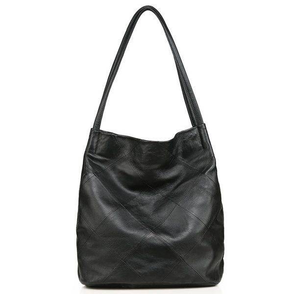 Genuine Leather Bucket Bags for Women