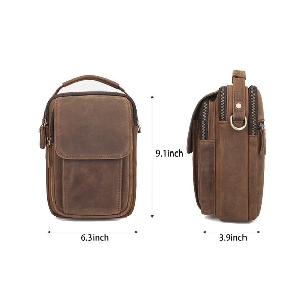 Leather Wearable Cross-body bag - Image 5