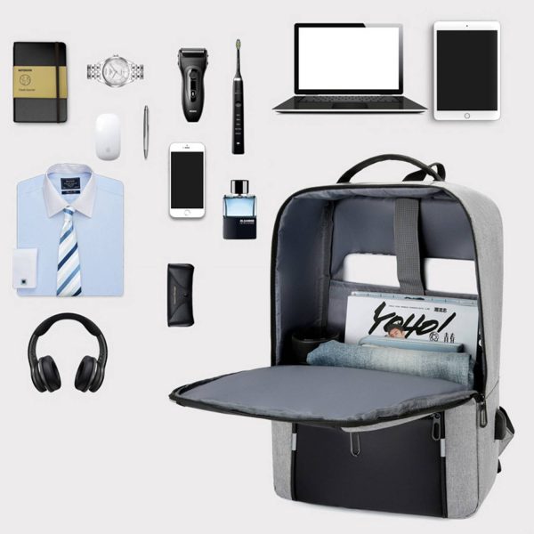Travel Laptop Backpack W/ Usb Charging Port - Image 2