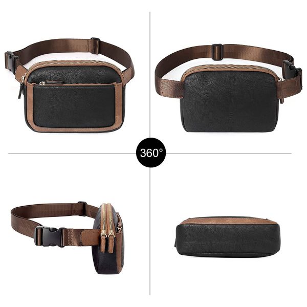 PU Mini Everywhere Crossbody Waist Bag - Image 6