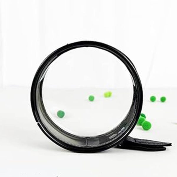 Round Transparent Mini With Zipper Waterproof Travel Bag - Image 2