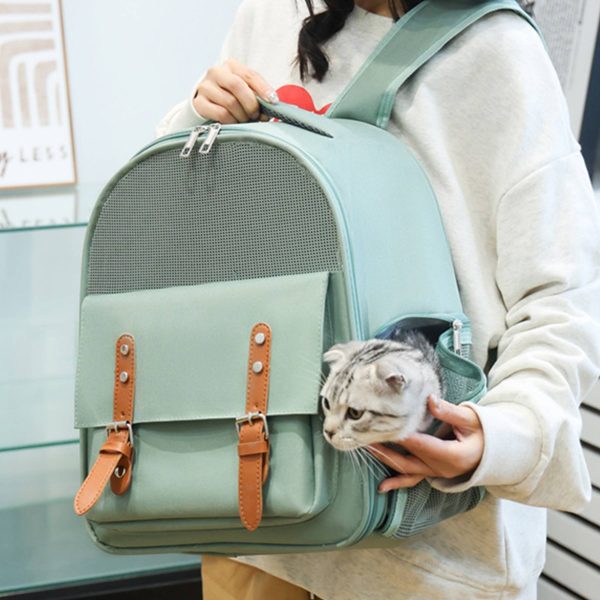 Pet Carrier Backpack with Breathable Design for Cat - Image 4