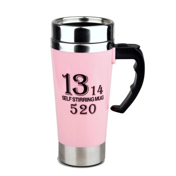 28oz Stainless Steel Auto Stirring Coffee Mug - Image 5
