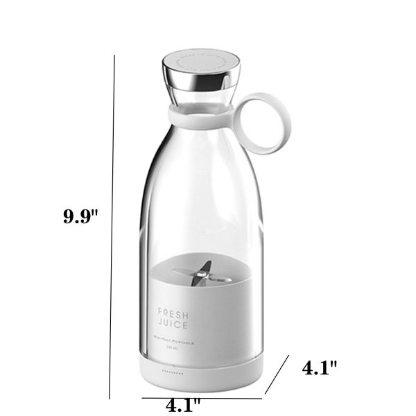 13Oz Rechargeable Mini Plastic Portable Blender Cup - Image 4