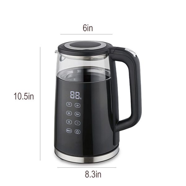 57 oz Digital Temperature Selection Electric Kettle - Image 4