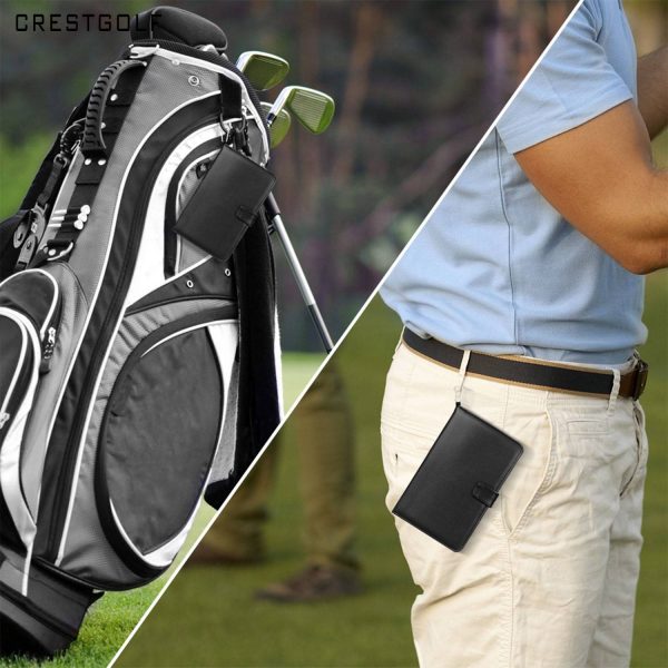 PU Leather Golf Accessories Scorecard Book Holder - Image 5