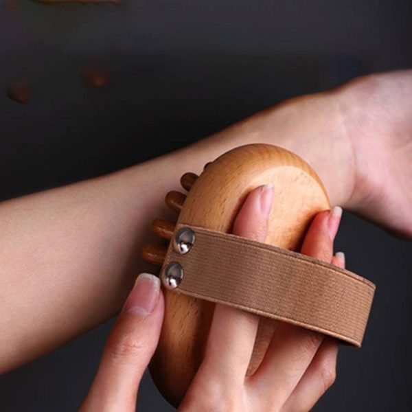 Wooden Manual Massage Guasha Scraping Brush - Image 4