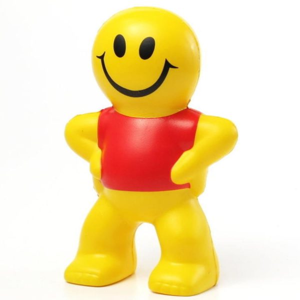 PU Captain Smiley Shaped Stress Reliever - Image 2