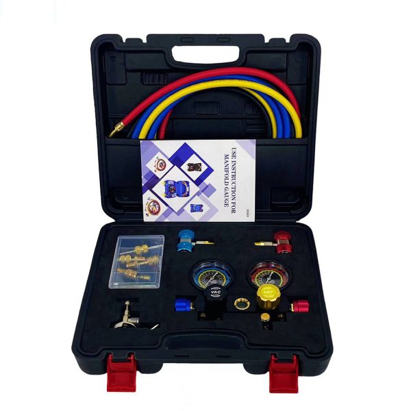 4-Way Air Conditioning Manifold Gauge Set - Image 4