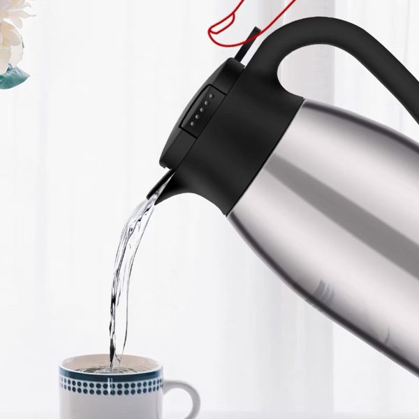 64 oz Stainless Steel Thermal Coffee Carafe - Image 5