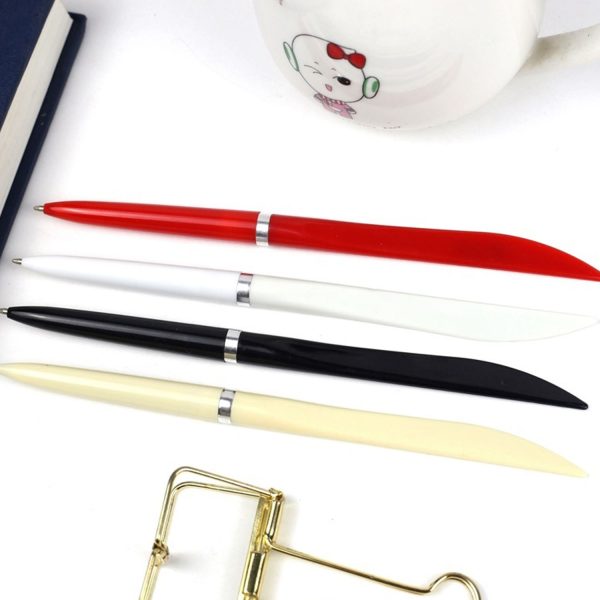 2 in 1 Plastic Letter Opener Ballpoint Pen - Image 6