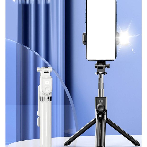 Portable Expandable Bluetooth Tripod Selfie Stick - Image 7
