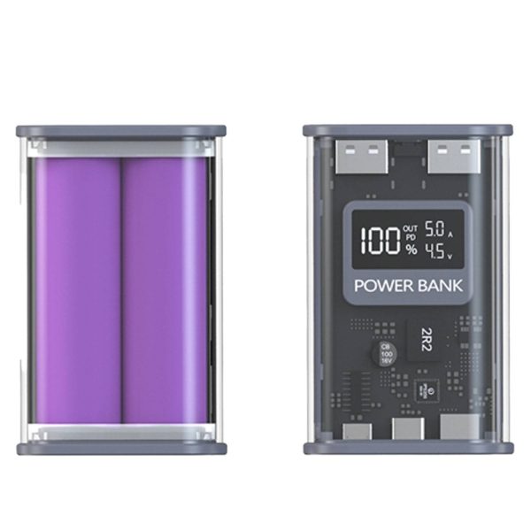 Digital Display Transparent Power Bank - Image 3