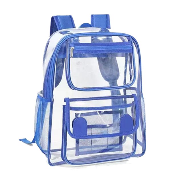 Large Capacity Waterproof Clear PVC Backpack - Image 3