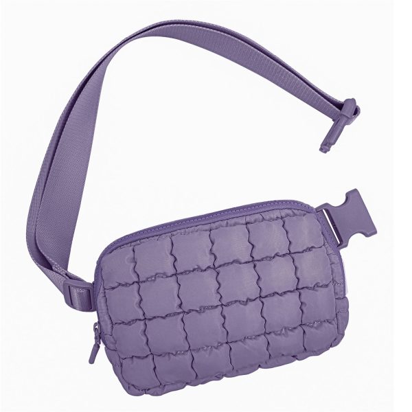 Womens Waterproof Quilted Puffer Fanny Bag - Image 8
