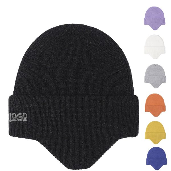 Winter Knit Warm Earflap Hat
