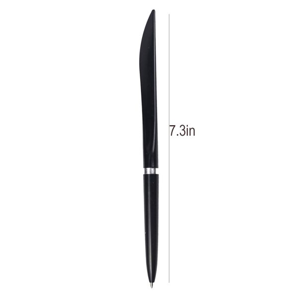 2 in 1 Plastic Letter Opener Ballpoint Pen - Image 8