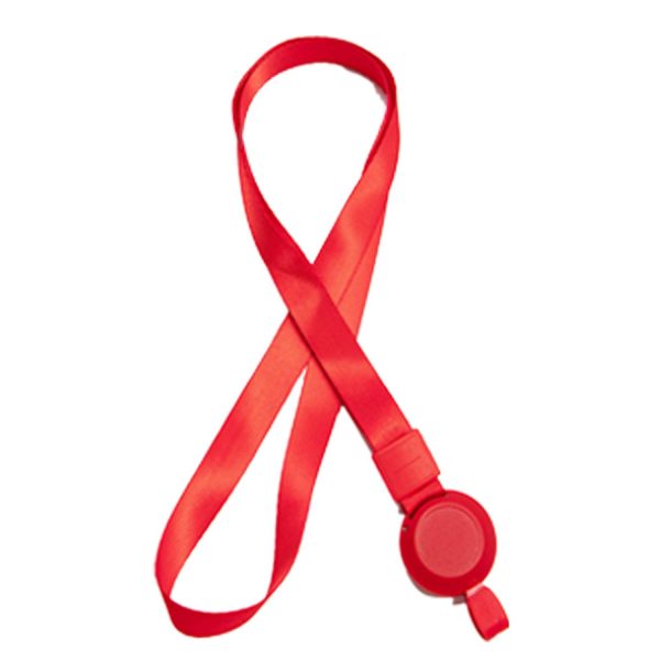 Polyester Retractable ID Badge Lanyard - Image 6