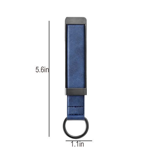 2 in 1 PU Leather Cell Phone Grip Strap Stands - Image 12