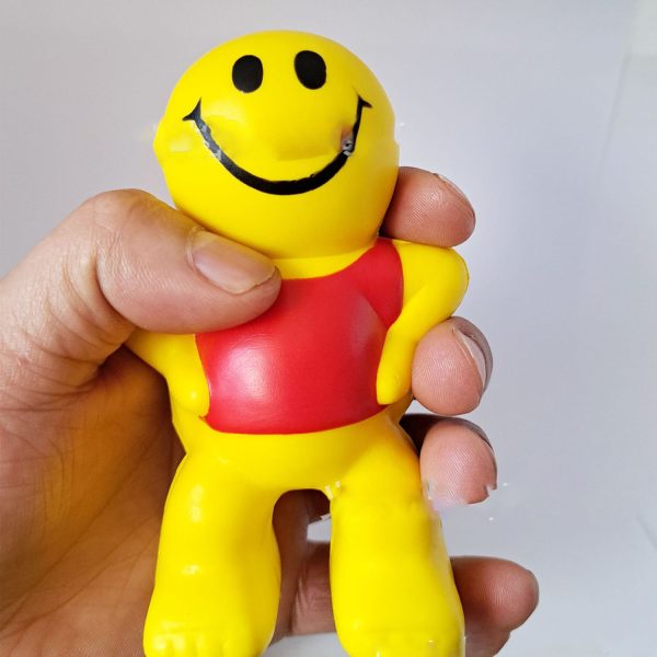 PU Captain Smiley Shaped Stress Reliever - Image 5