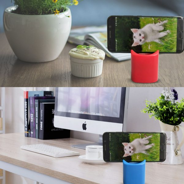 Wireless Bluetooth Speaker w/ Phone Stand - Image 5